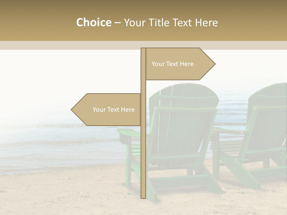 Strategy Retirement Savings Ocean View PowerPoint Template