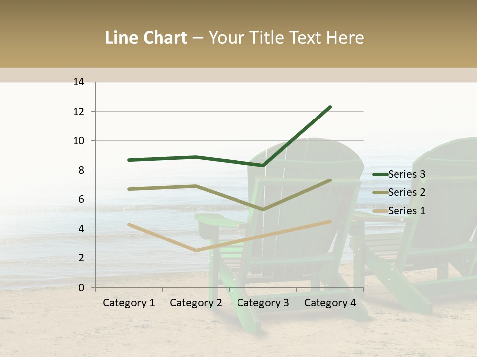 Strategy Retirement Savings Ocean View PowerPoint Template