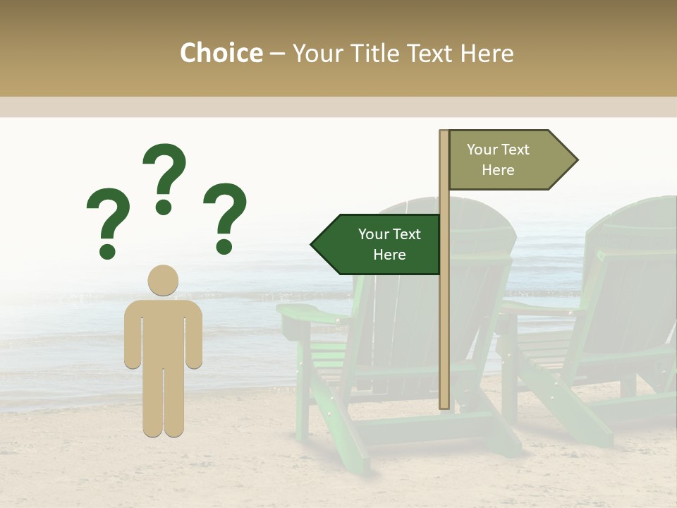 Strategy Retirement Savings Ocean View PowerPoint Template