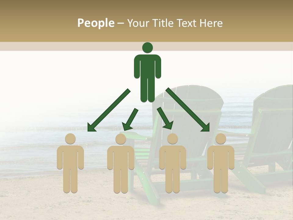 Strategy Retirement Savings Ocean View PowerPoint Template