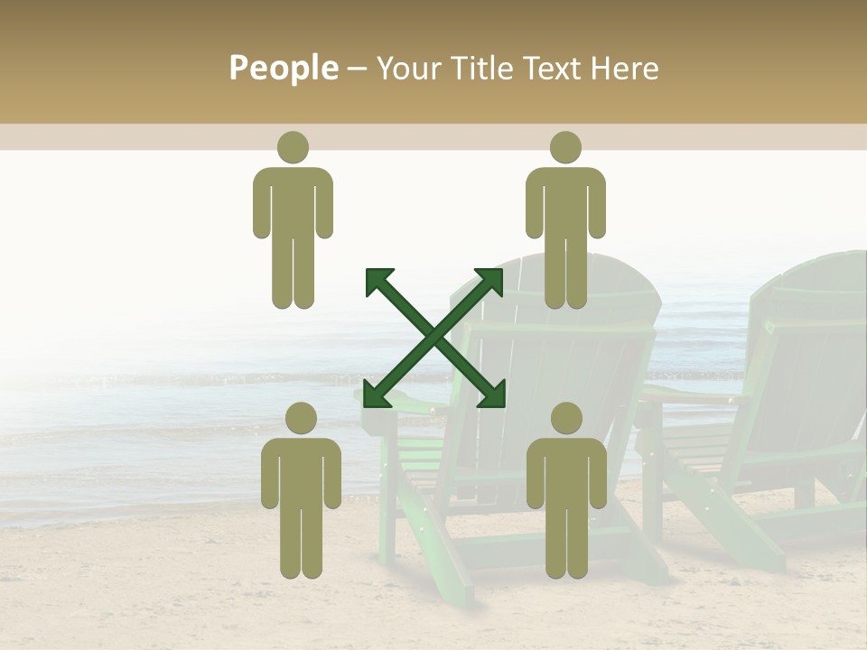 Strategy Retirement Savings Ocean View PowerPoint Template