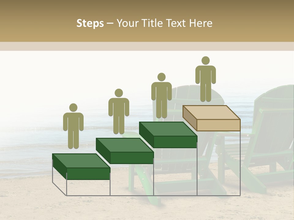 Strategy Retirement Savings Ocean View PowerPoint Template