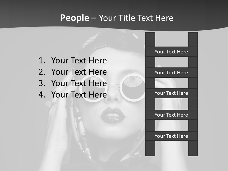 Affectionate Human Bright PowerPoint Template