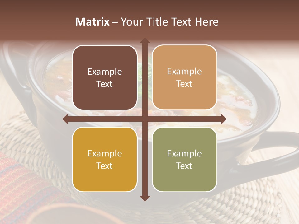 Yellow Spice Bread PowerPoint Template