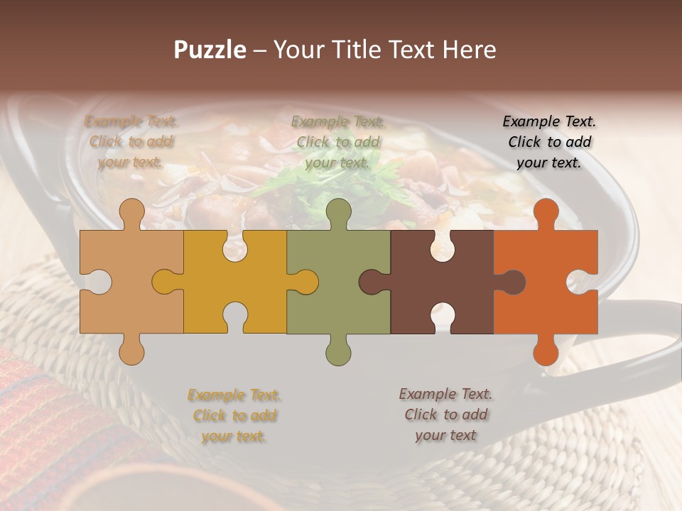 Yellow Spice Bread PowerPoint Template