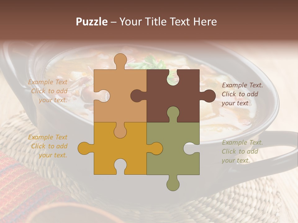 Yellow Spice Bread PowerPoint Template