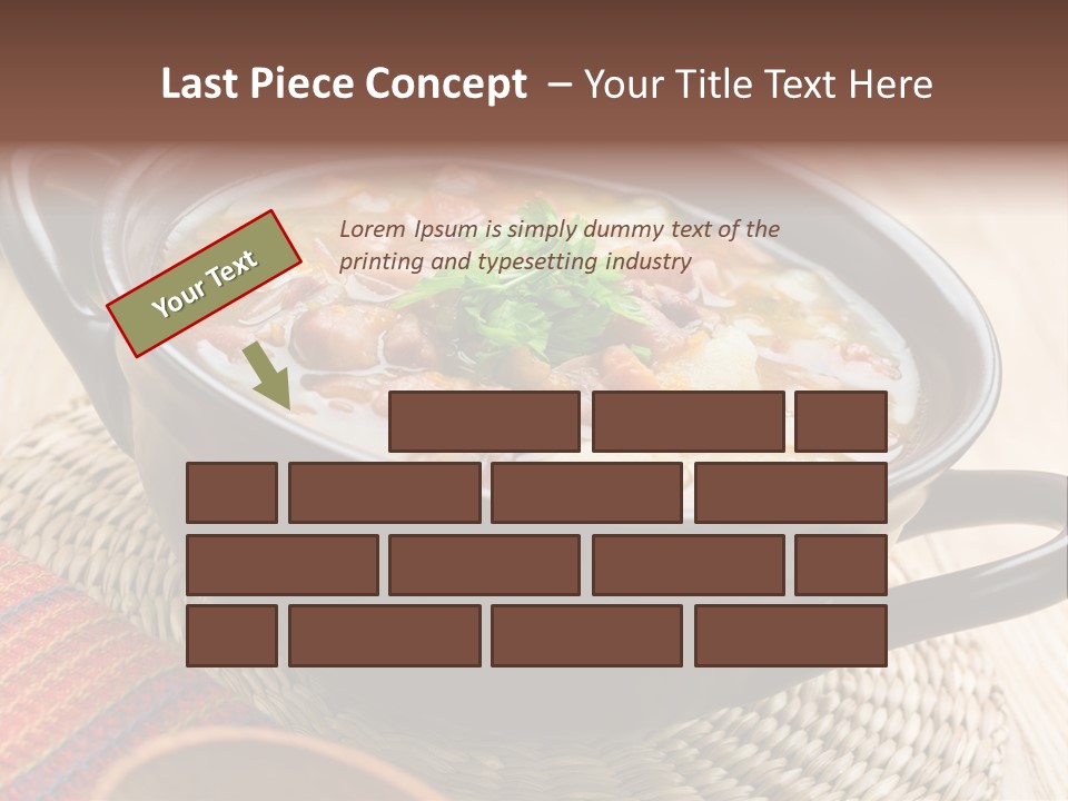 Yellow Spice Bread PowerPoint Template