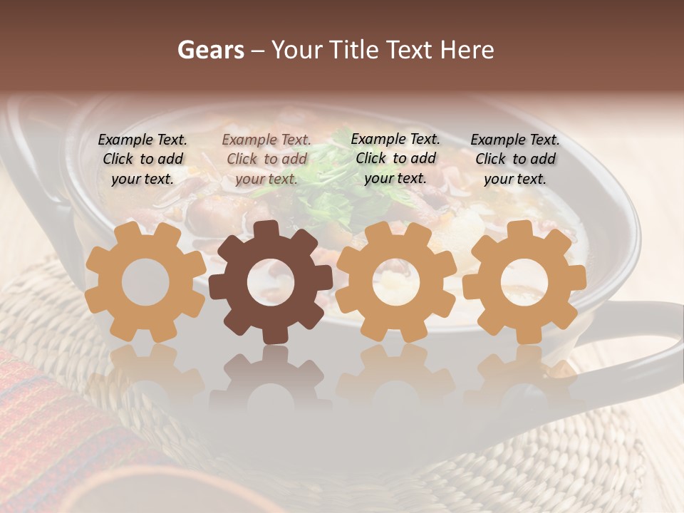 Yellow Spice Bread PowerPoint Template