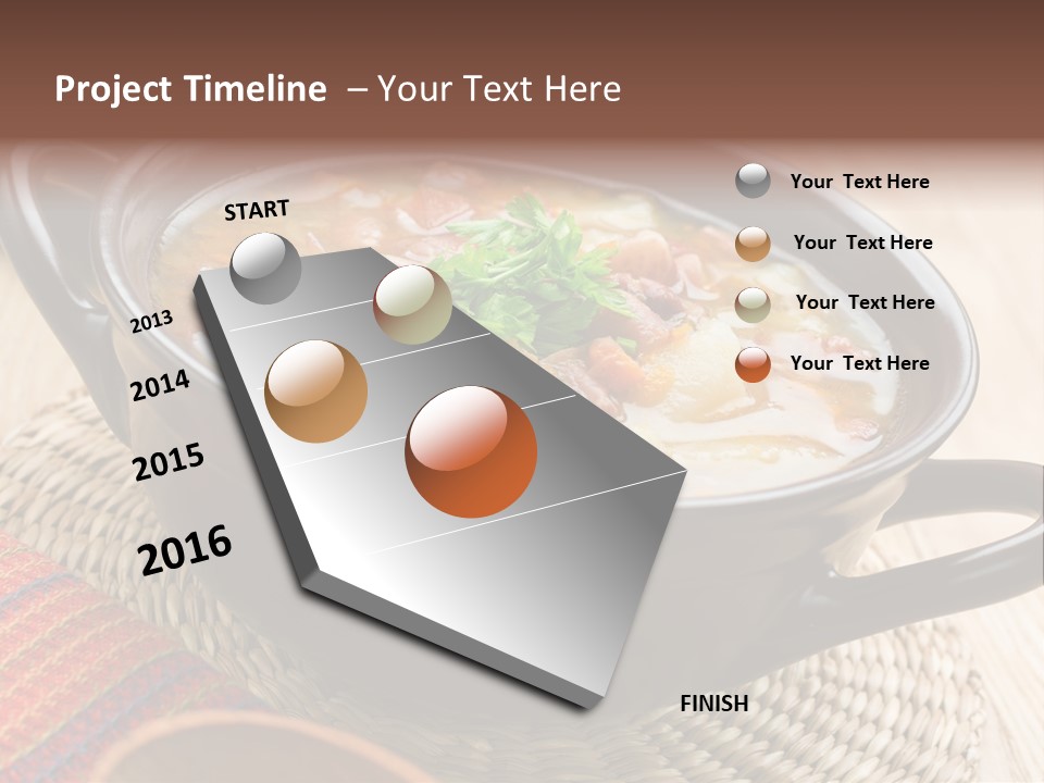 Yellow Spice Bread PowerPoint Template