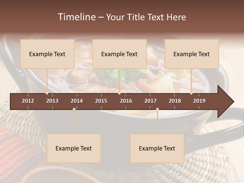 Yellow Spice Bread PowerPoint Template