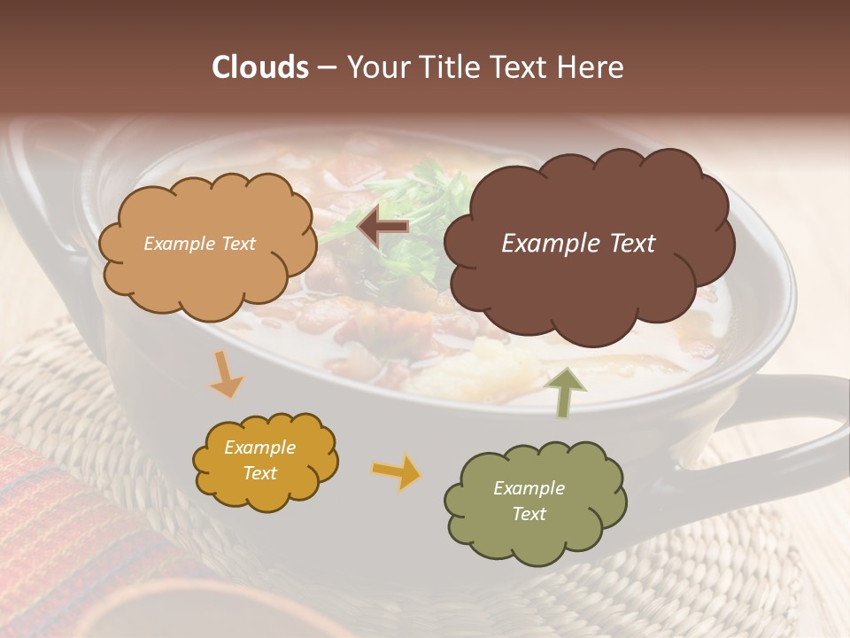 Yellow Spice Bread PowerPoint Template