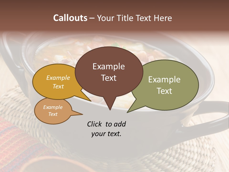 Yellow Spice Bread PowerPoint Template