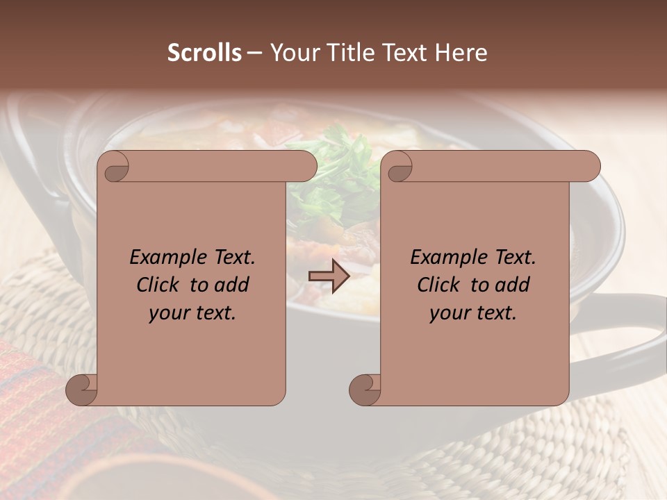 Yellow Spice Bread PowerPoint Template