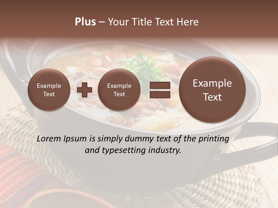 Yellow Spice Bread PowerPoint Template