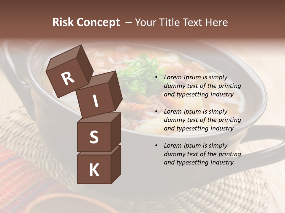 Yellow Spice Bread PowerPoint Template