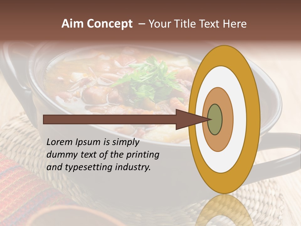 Yellow Spice Bread PowerPoint Template