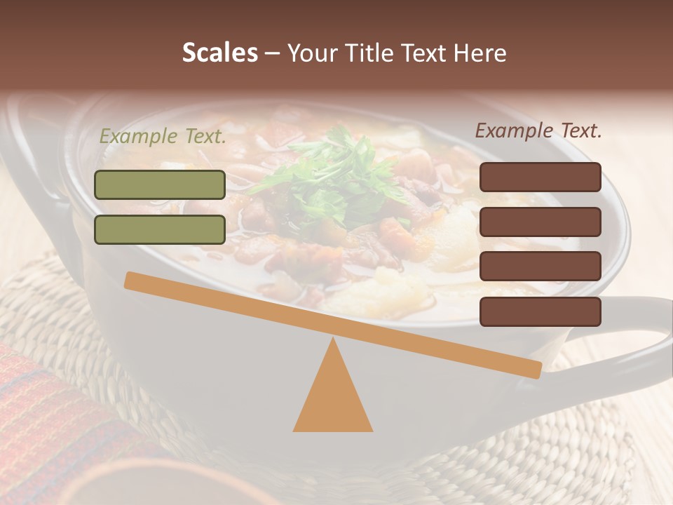 Yellow Spice Bread PowerPoint Template