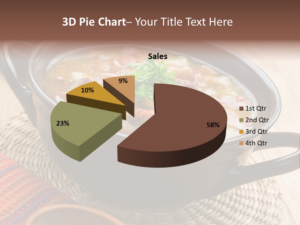 Yellow Spice Bread PowerPoint Template