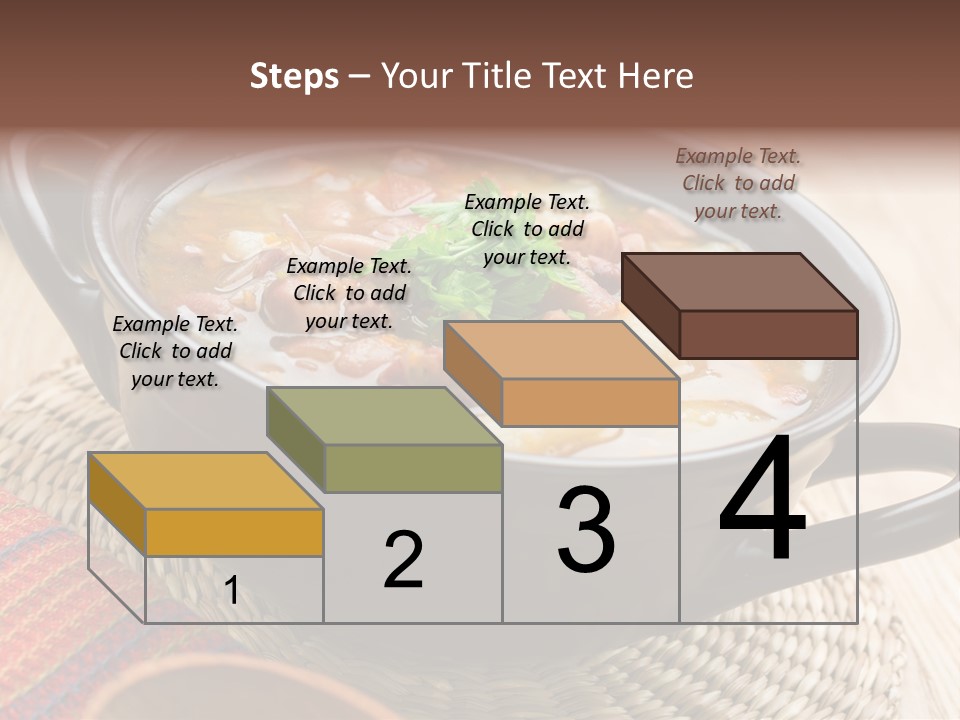 Yellow Spice Bread PowerPoint Template