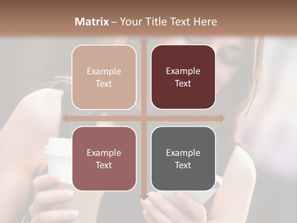 Texting Beautiful City PowerPoint Template