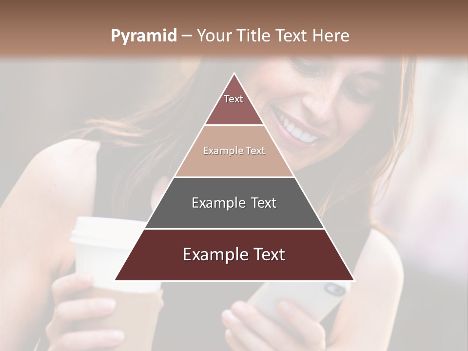 Texting Beautiful City PowerPoint Template