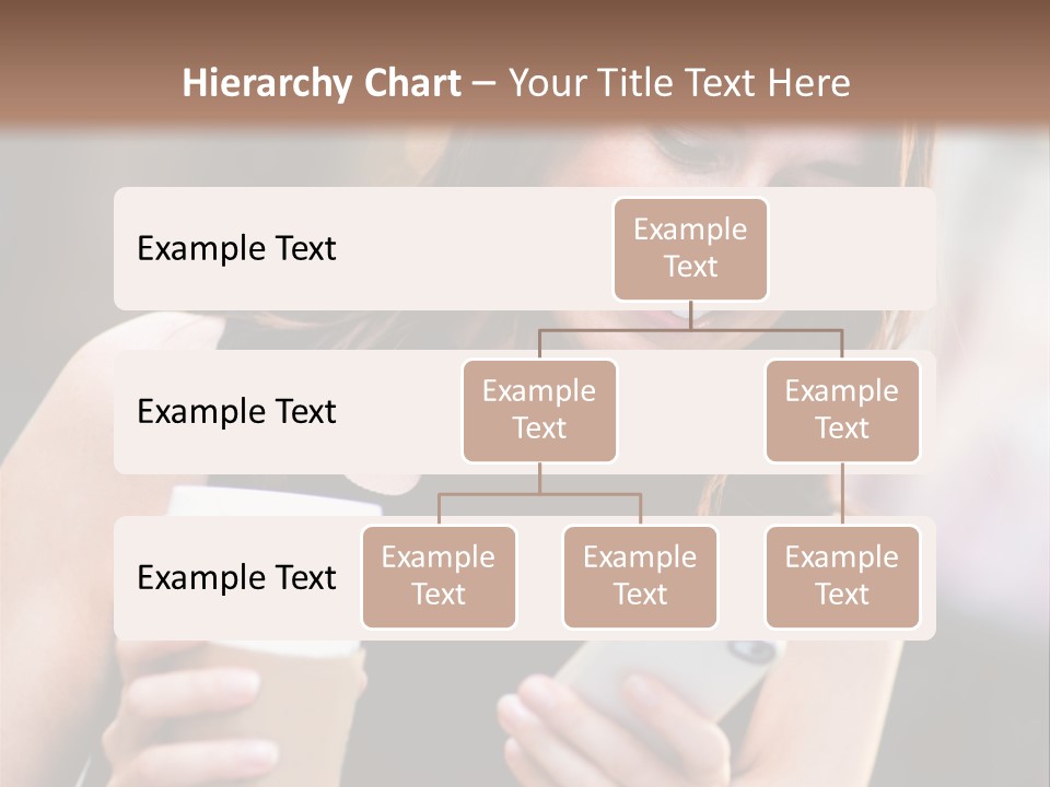 Texting Beautiful City PowerPoint Template