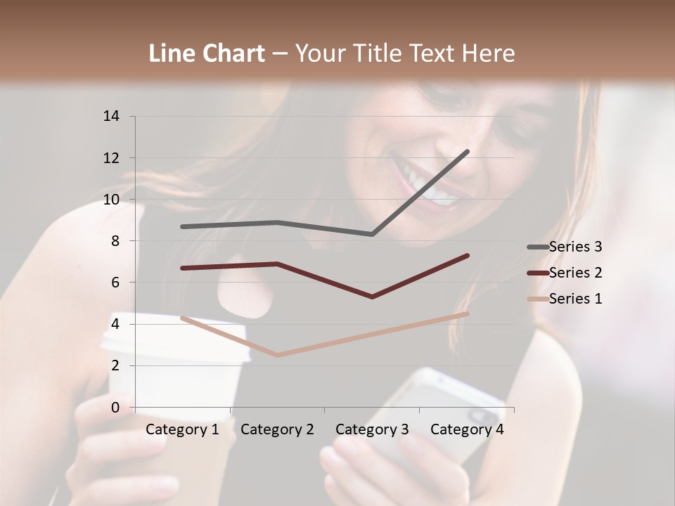 Texting Beautiful City PowerPoint Template