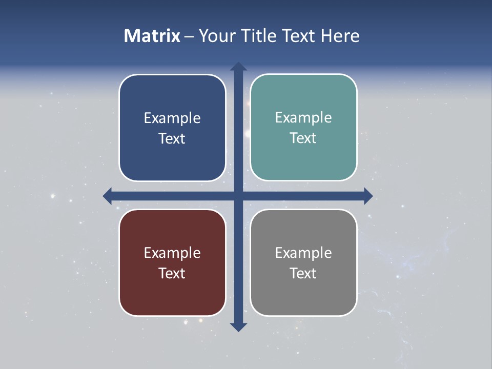 Cool Plasma Black PowerPoint Template