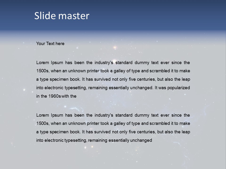 Cool Plasma Black PowerPoint Template