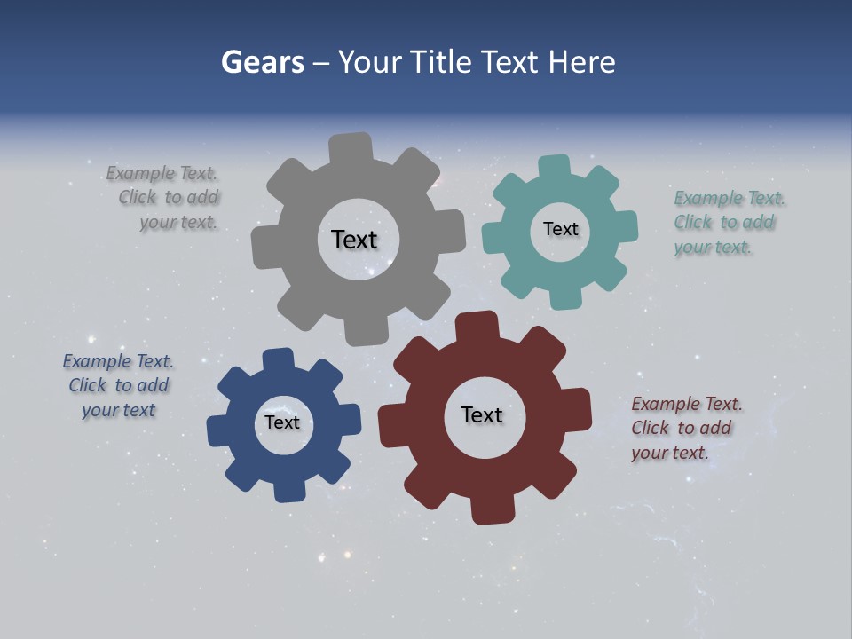 Cool Plasma Black PowerPoint Template