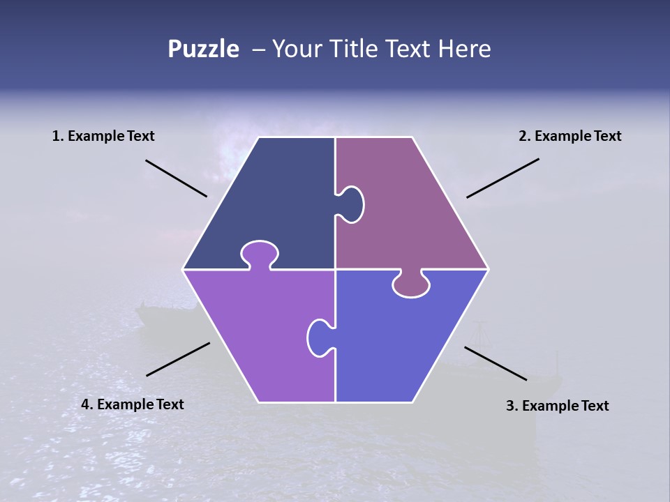 Metal Armor Border PowerPoint Template