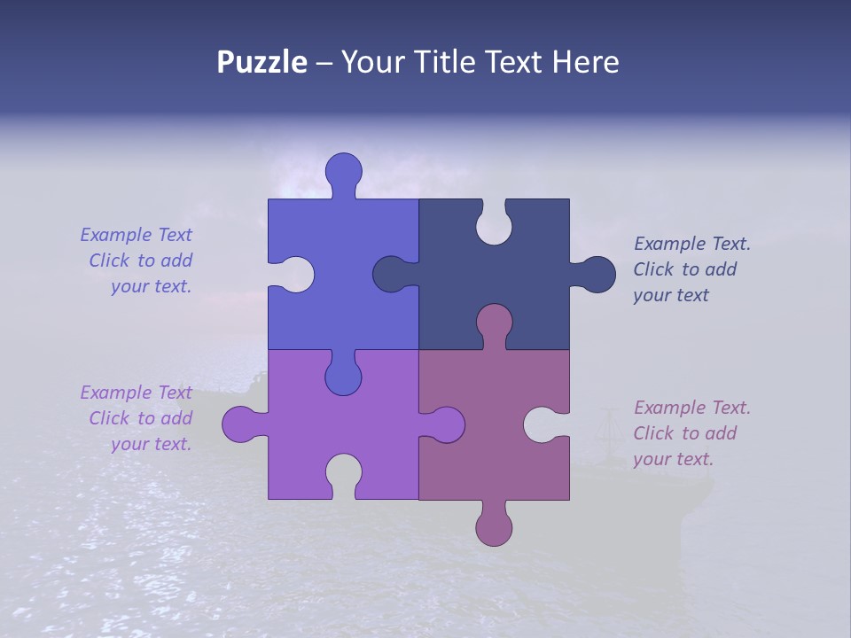 Metal Armor Border PowerPoint Template