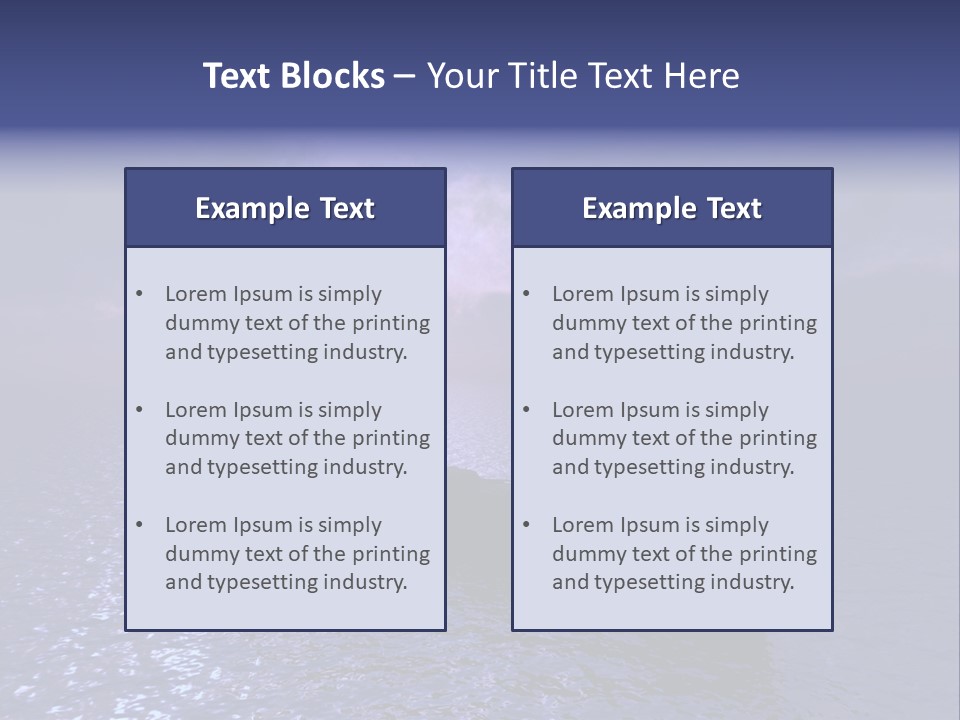 Metal Armor Border PowerPoint Template