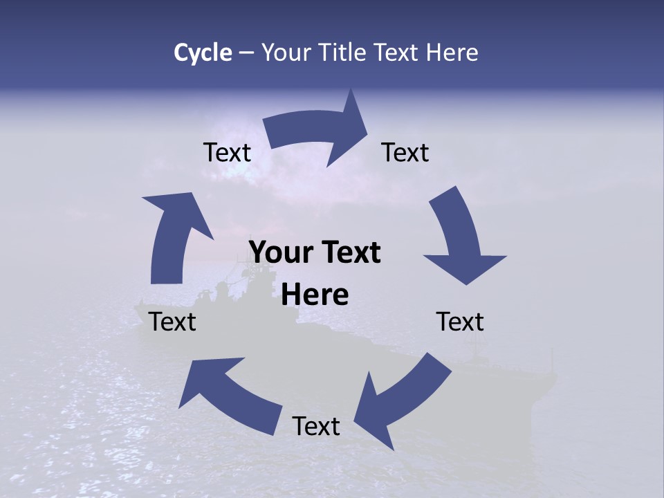 Metal Armor Border PowerPoint Template
