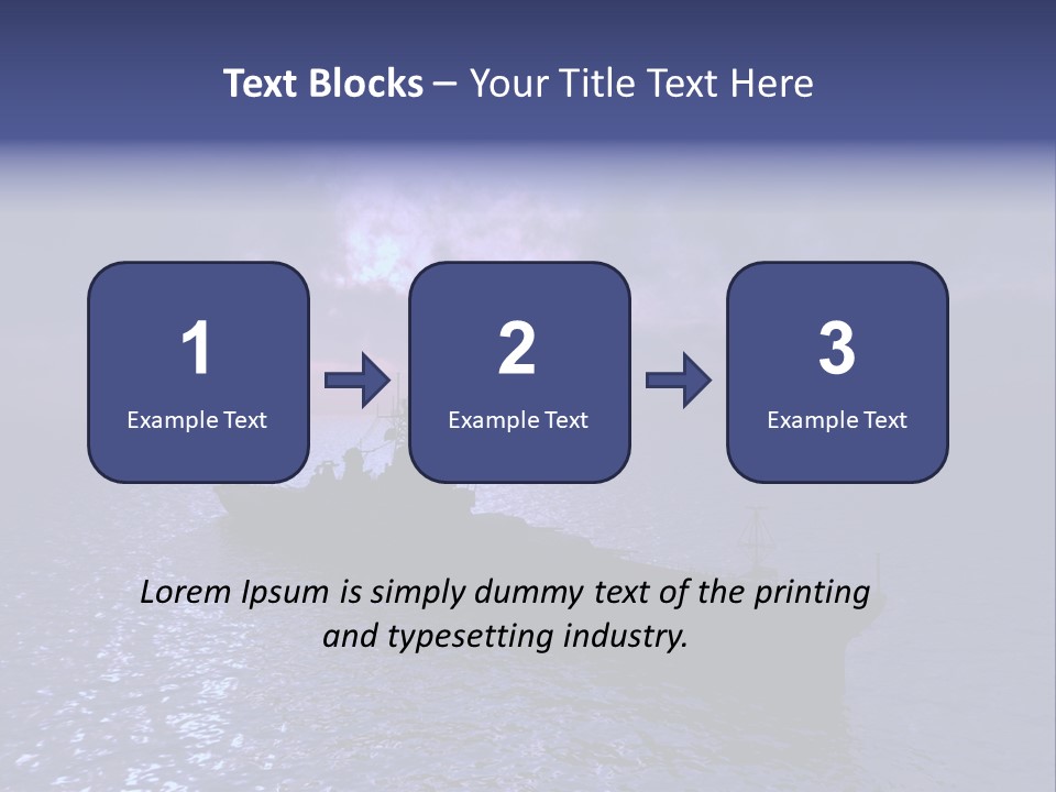 Metal Armor Border PowerPoint Template