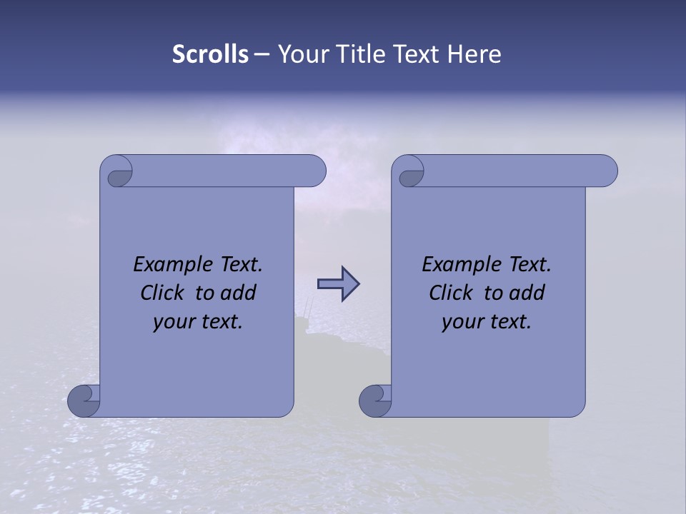 Metal Armor Border PowerPoint Template