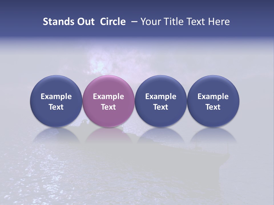 Metal Armor Border PowerPoint Template