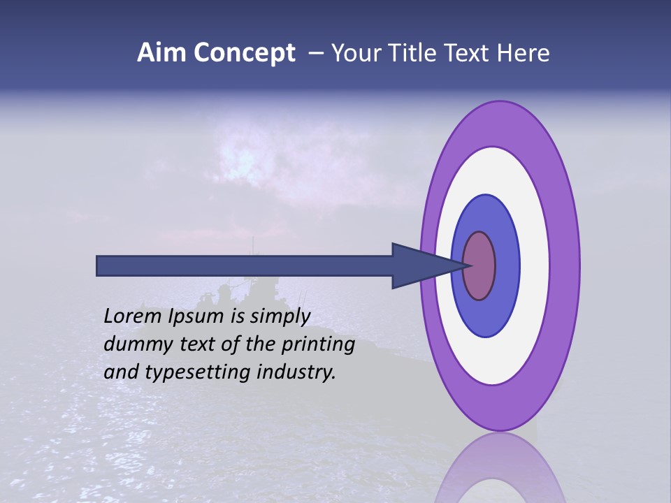 Metal Armor Border PowerPoint Template