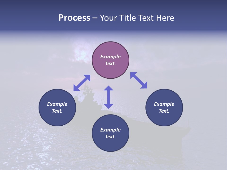 Metal Armor Border PowerPoint Template
