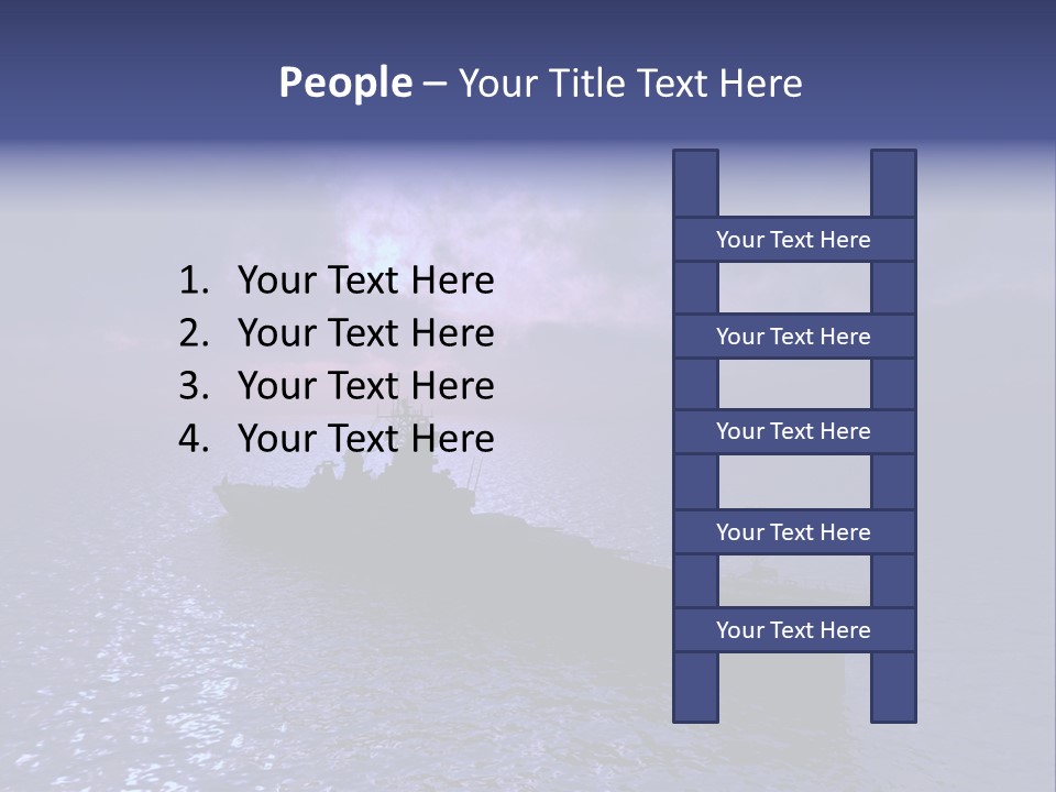 Metal Armor Border PowerPoint Template