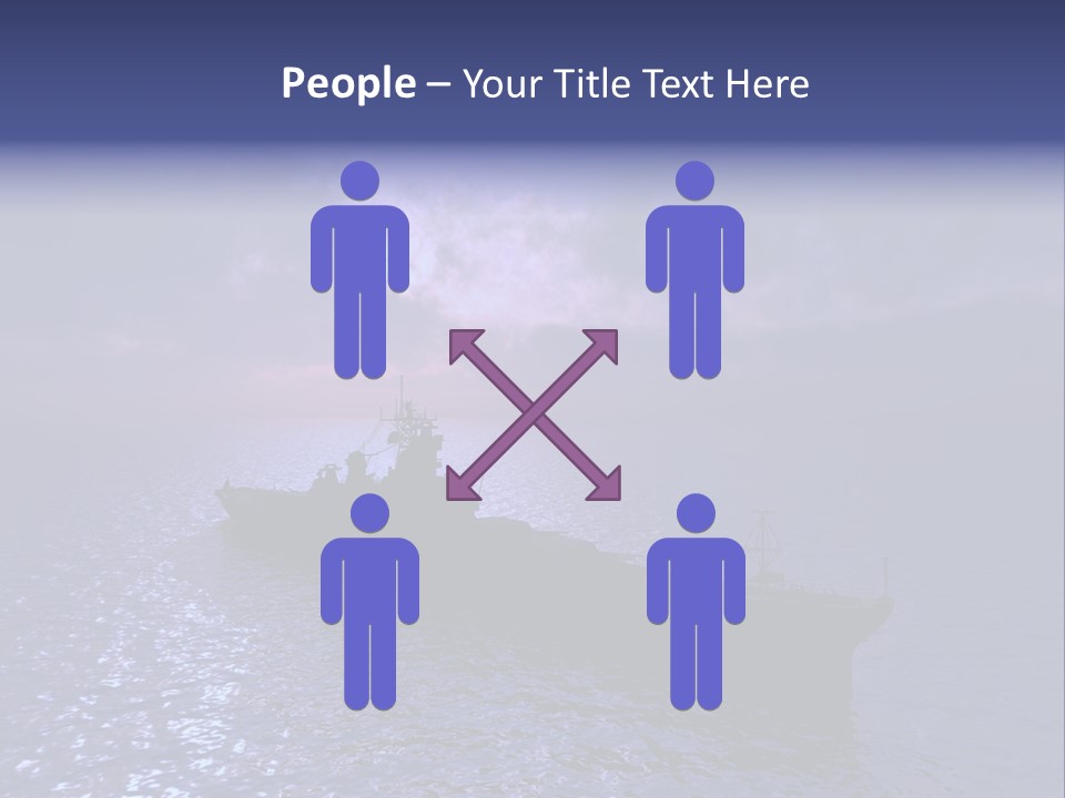 Metal Armor Border PowerPoint Template