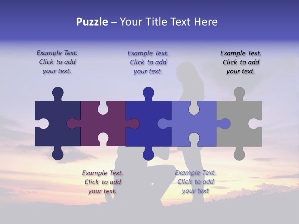 Feeling Together Romance PowerPoint Template