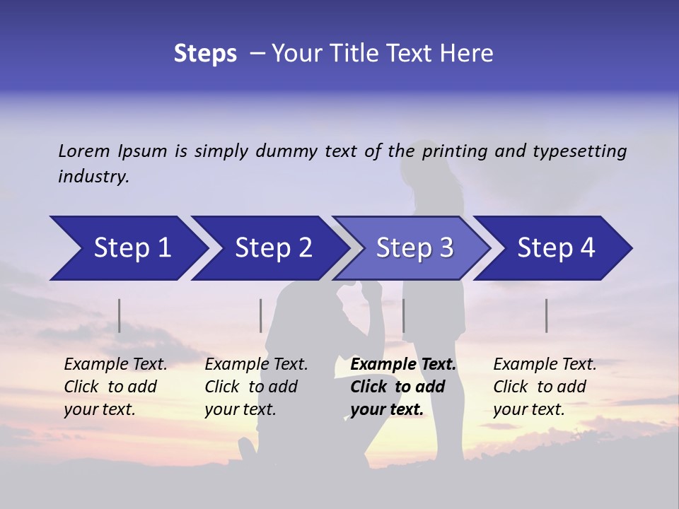 Feeling Together Romance PowerPoint Template