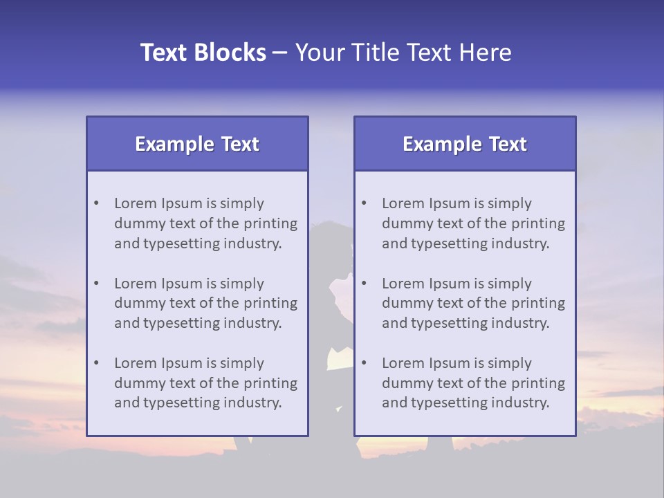 Feeling Together Romance PowerPoint Template