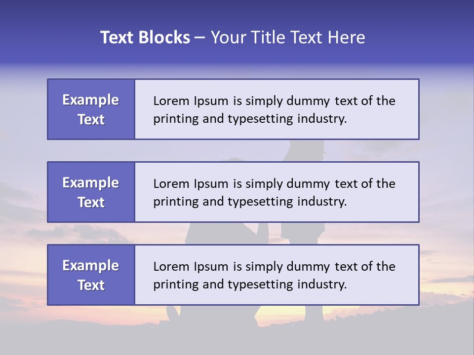 Feeling Together Romance PowerPoint Template