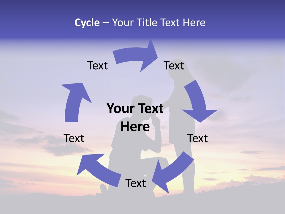 Feeling Together Romance PowerPoint Template