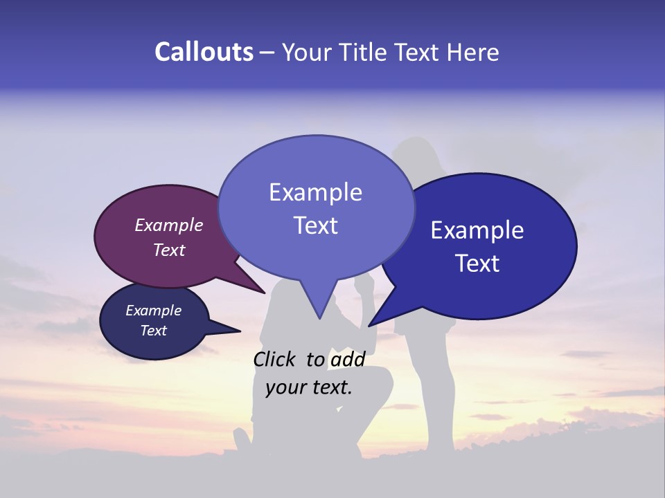 Feeling Together Romance PowerPoint Template