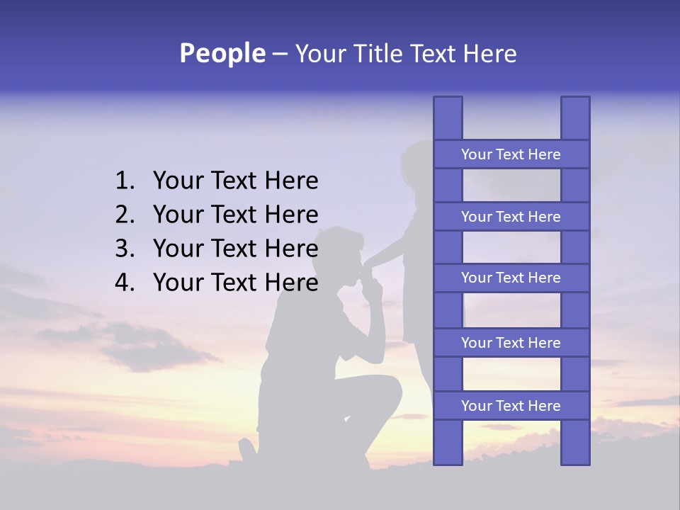 Feeling Together Romance PowerPoint Template