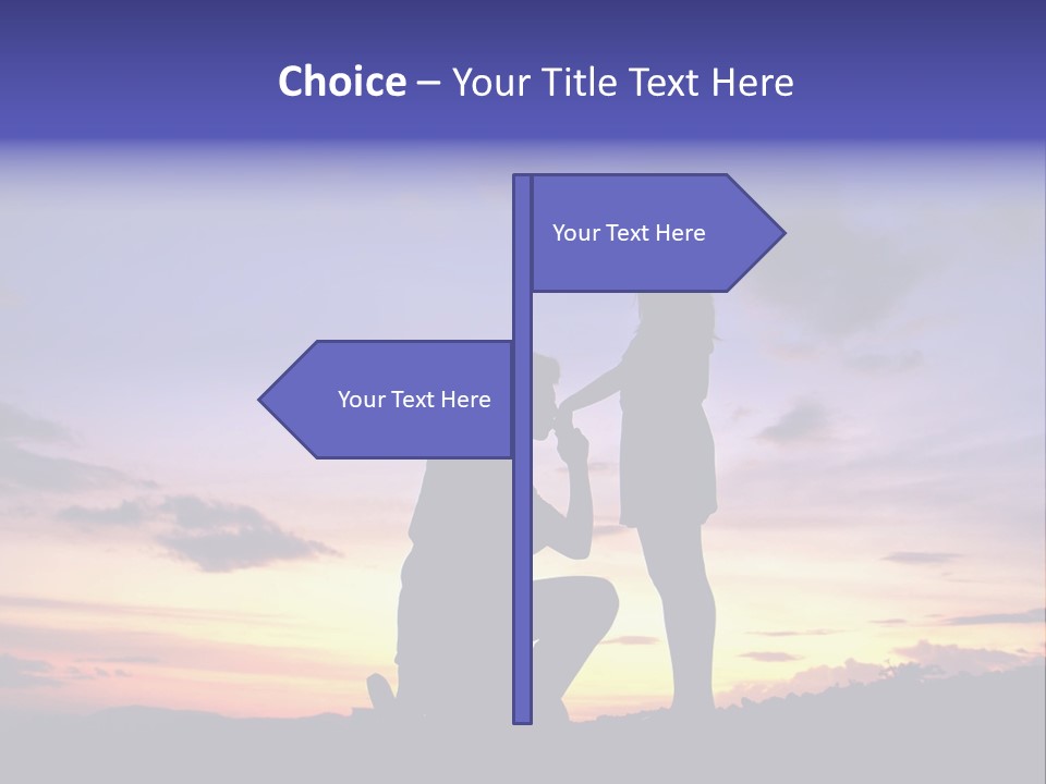 Feeling Together Romance PowerPoint Template