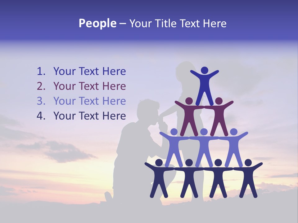 Feeling Together Romance PowerPoint Template